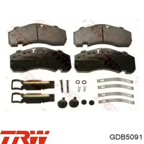 Задні гальмівні колодки RD29167STD Rider