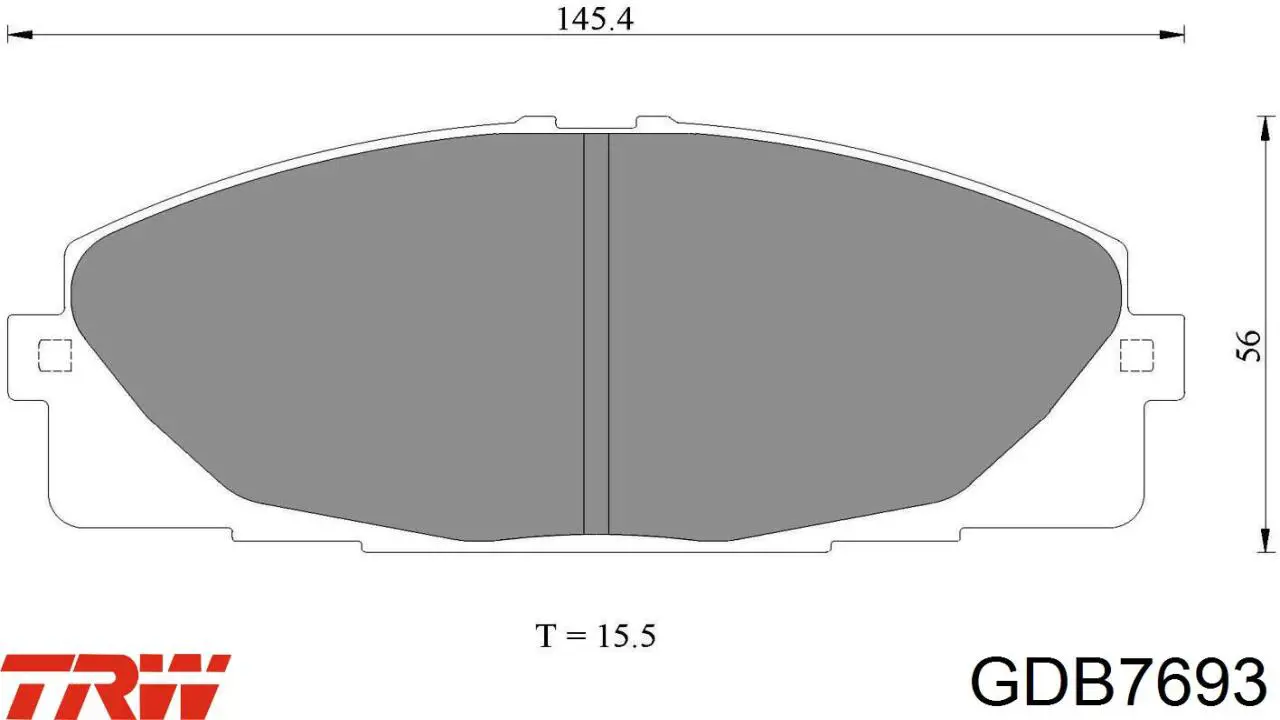 Купити 446526421 Toyota Колодки гальмівні передні, дискові