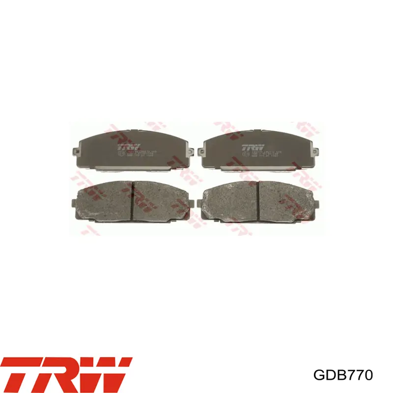 Тормозні колодки TRW GDB770
