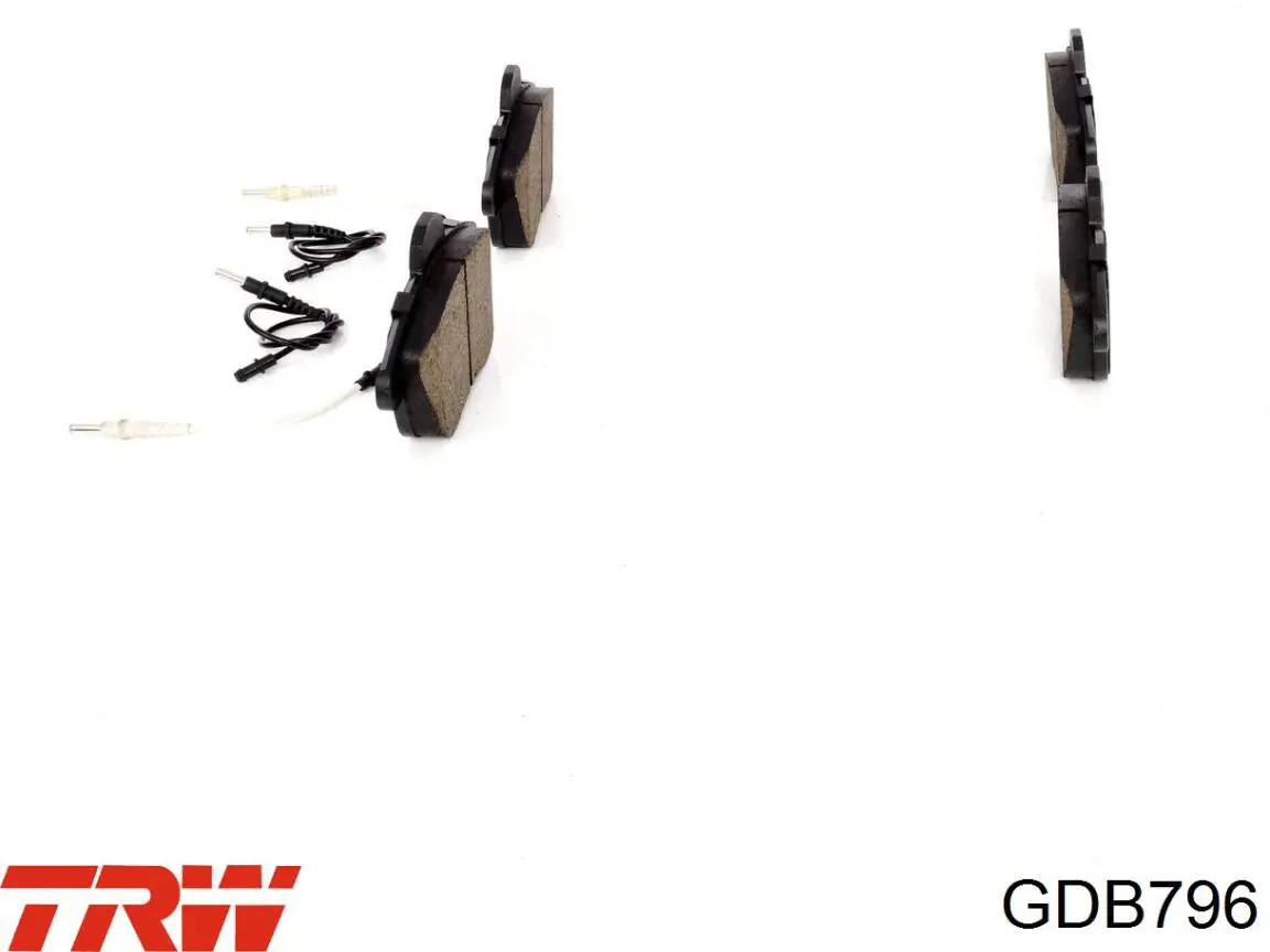 Тормозні колодки TRW GDB796