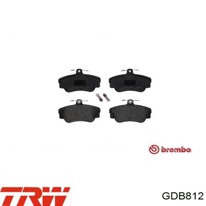 Передні тормозні колодки D645E Intelli