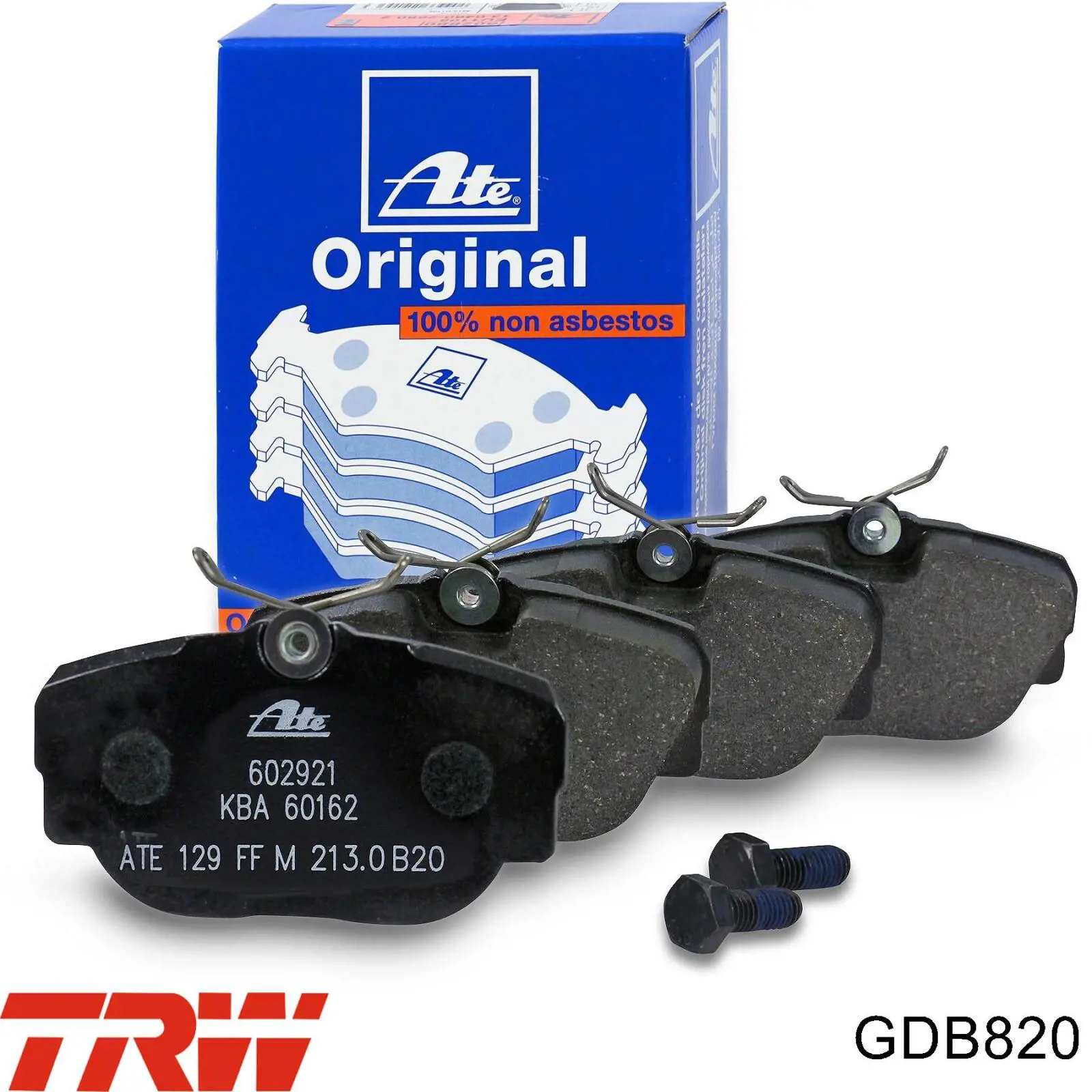 Тормозні колодки TRW GDB820