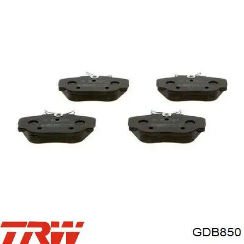 Тормозні колодки TRW GDB850