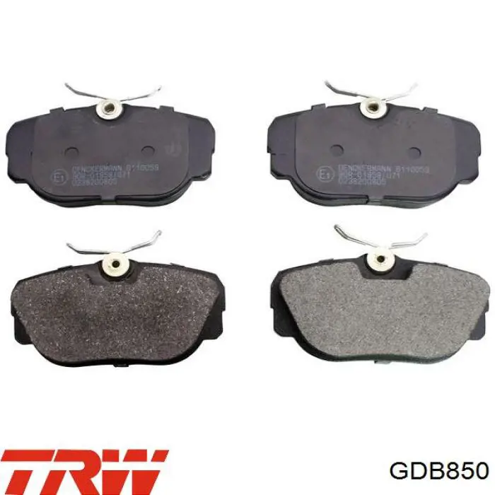 GDB850 TRW Передні гальмівні колодки