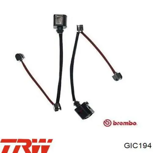 Датчик зносу гальмівних колодок, задній TRW GIC194 ціна, від 4.57 USD