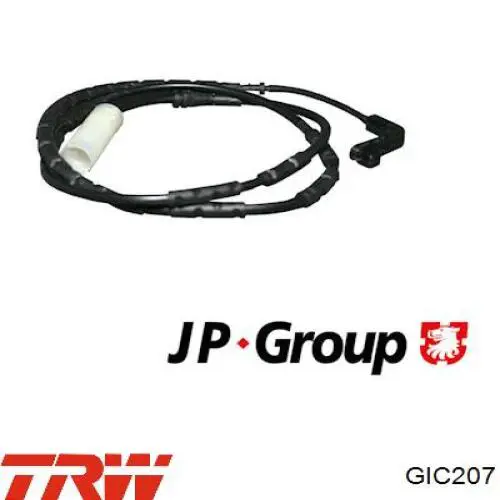 Купити GIC207 TRW Датчик зносу гальмівних колодок, задній