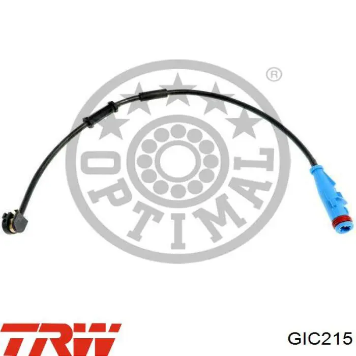 Датчик зносу гальмівних колодок, передній WK554SET PEX
