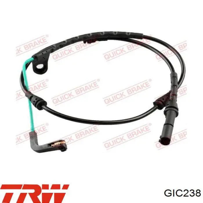 Сигналізатор знос гальмівних колодок TRW GIC238 ціна, від 11.78 USD