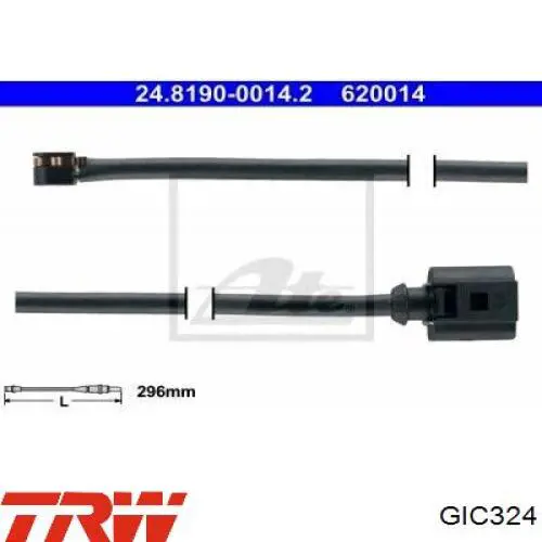 Сигналізатор знос гальмівних колодок Cifam SU273 ціна, від 4.06 USD