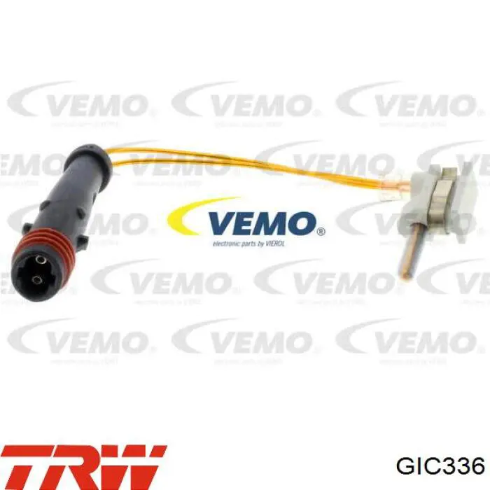 Датчик зносу гальмівних колодок, задній TRW GIC336 ціна, від 5.63 USD