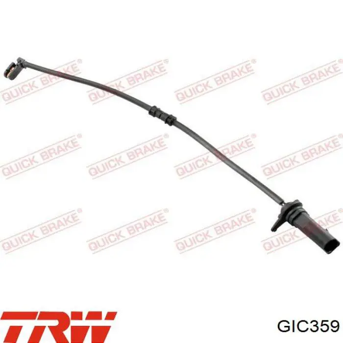 Сигналізатор знос гальмівних колодок TRW GIC359 ціна, від 9.34 USD