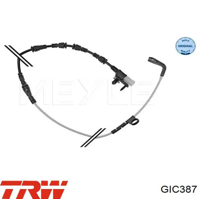 Сигналізатор знос гальмівних колодок TRW GIC387 ціна, від 15.21 USD