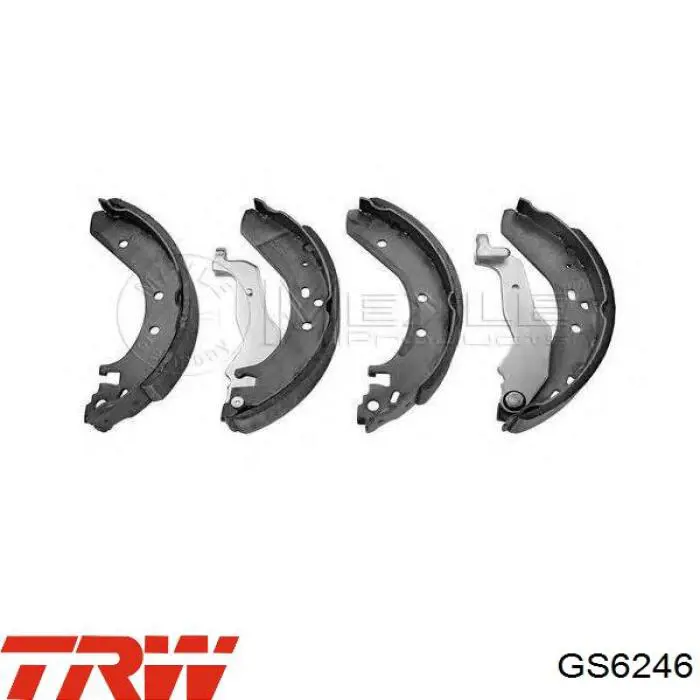Купити GS6246 TRW Колодки гальмові задні, барабанні