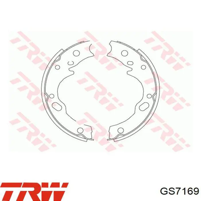 Колодки ручника RD8970202502 Rider
