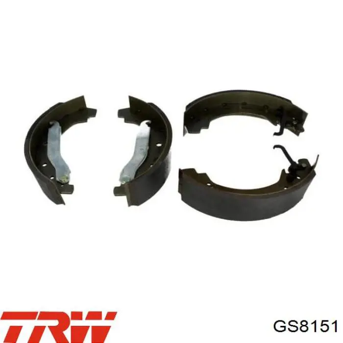 Купити GS8151 TRW Колодки гальмові задні, барабанні