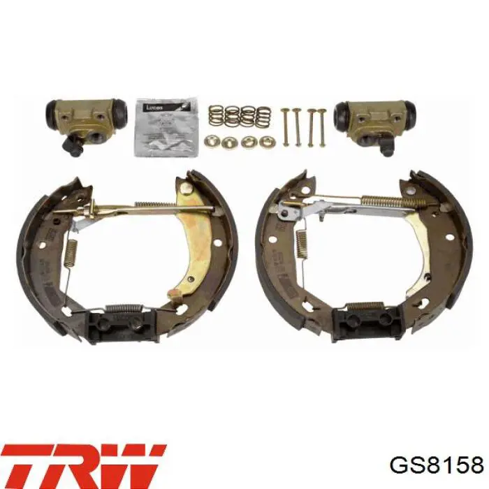Колодки гальмові задні, барабанні LPR LPR04480 ціна, від 12.33 USD