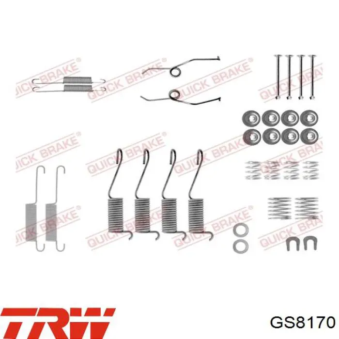 Колодки гальмові задні, барабанні 0449526040 Toyota