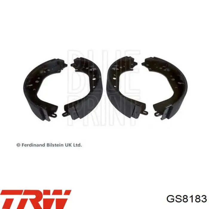 Купити GS8183 TRW Колодки гальмові задні, барабанні