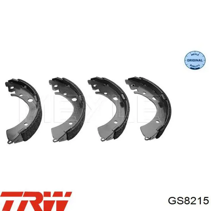 Купити GS8215 TRW Колодки гальмові задні, барабанні