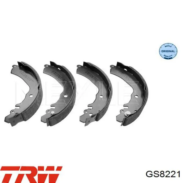 Купити GS8221 TRW Колодки гальмові задні, барабанні