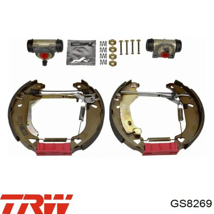 Купити PRS0087 Protechnic Колодки гальмові задні, барабанні
