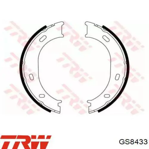 Колодки ручника GS8433 TRW