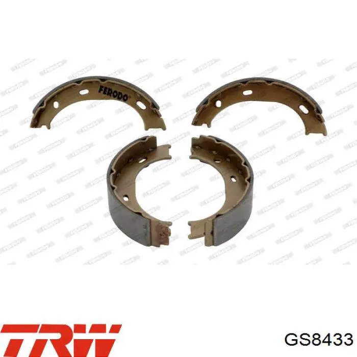 Купити GS8433 TRW Гальмівні колодки гальма стоянки