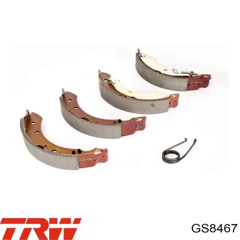 Колодки гальмові задні, барабанні TRW GS8467 ціна, від 23.00 USD
