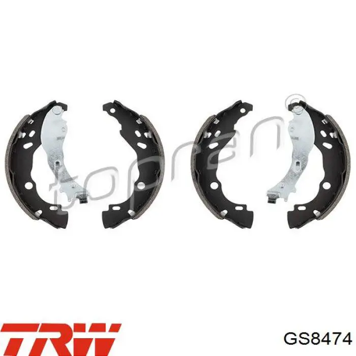 Колодки гальмові задні, барабанні Ashika 55000621 ціна, від 20.98 USD
