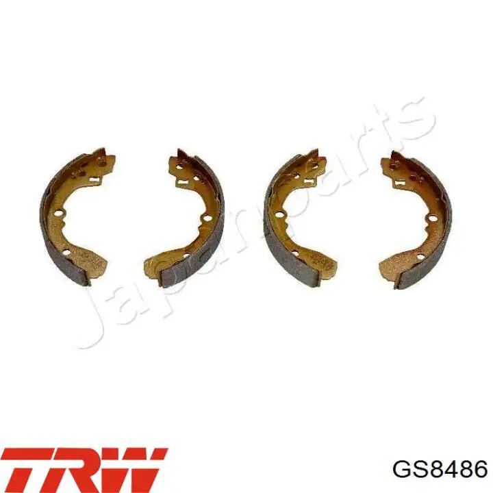 Колодки гальмові задні, барабанні TRW GS8486 ціна, від 16.31 USD