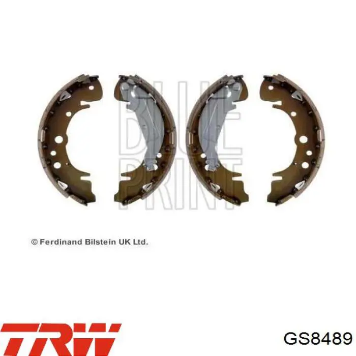 Колодки ручника GS8489 TRW
