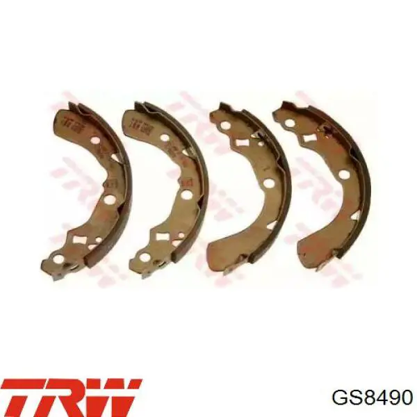 Купити GS8490 TRW Колодки гальмові задні, барабанні