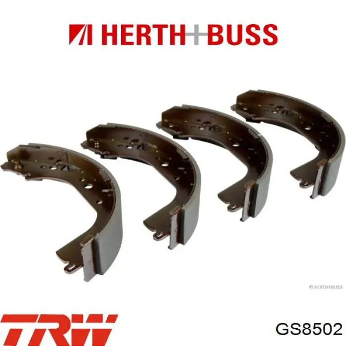 Купити GS8502 TRW Колодки гальмові задні, барабанні