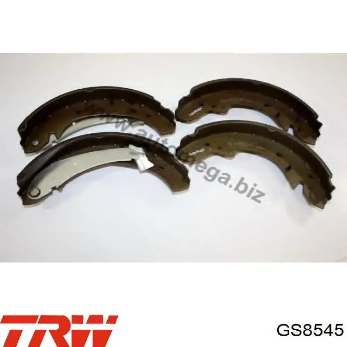 Гальма робочі задні ножні і гальмівні барабани TRW GS8545
