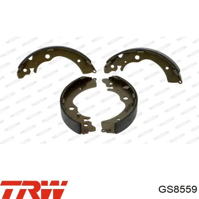 Купити GS8559 TRW Колодки гальмові задні, барабанні
