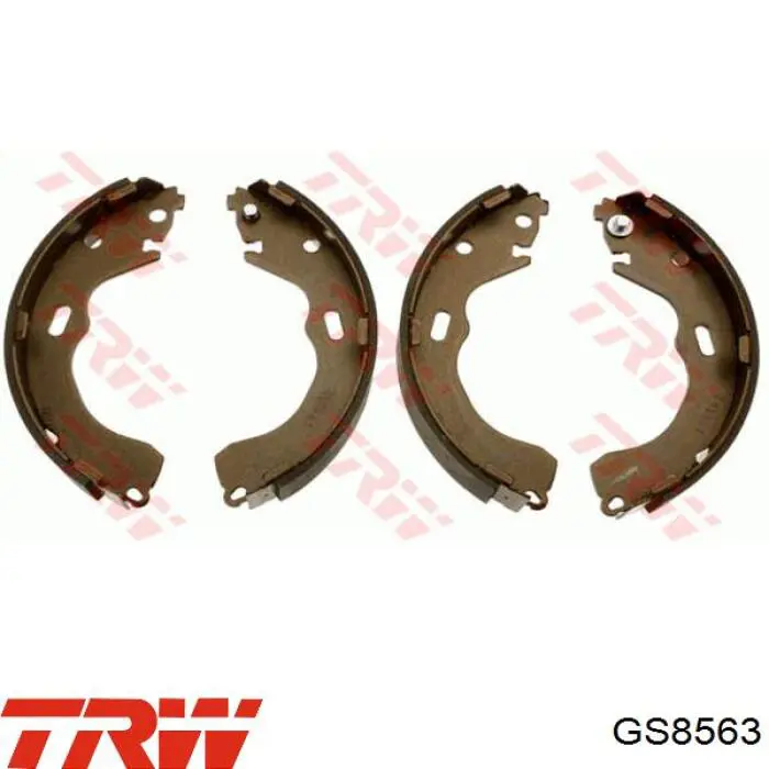 Колодки гальмові задні, барабанні TRW GS8563 ціна, від 26.10 USD