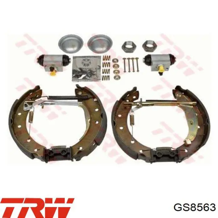Купити GS8563 TRW Колодки гальмові задні, барабанні