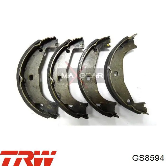Колодки ручника GS8594 TRW