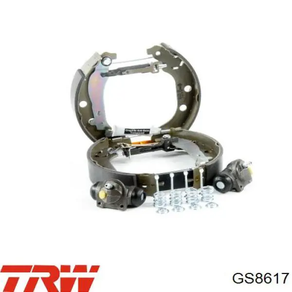 Гальма робочі задні ножні і гальмівні барабани TRW GS8617