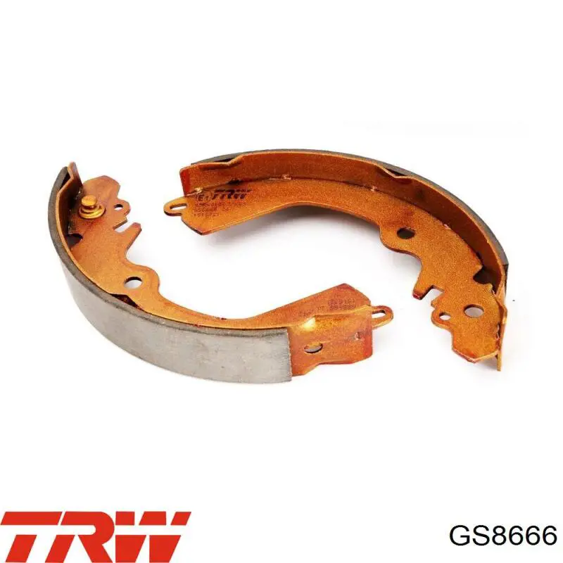 Купити GS8666 TRW Колодки гальмові задні, барабанні