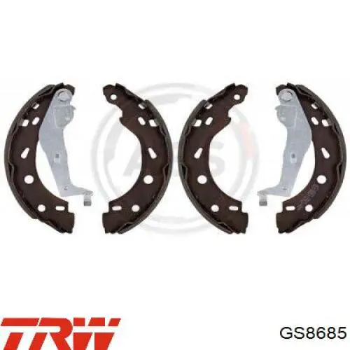 Колодки гальмові задні, барабанні TRW GS8685 ціна, від 22.52 USD