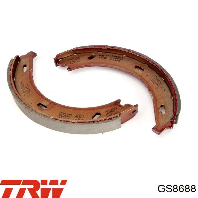 Колодки ручника / стоянкового гальма TRW GS8688 ціна, від 15.47 USD