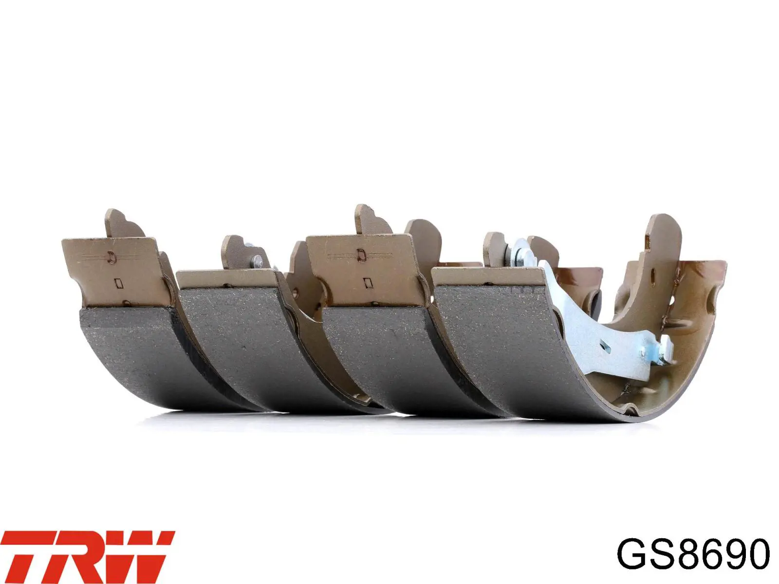 Колодки гальмові задні, барабанні GS8690 TRW