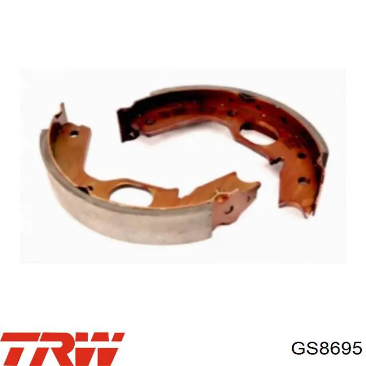 Колодки стоянкового гальма TRW GS8695