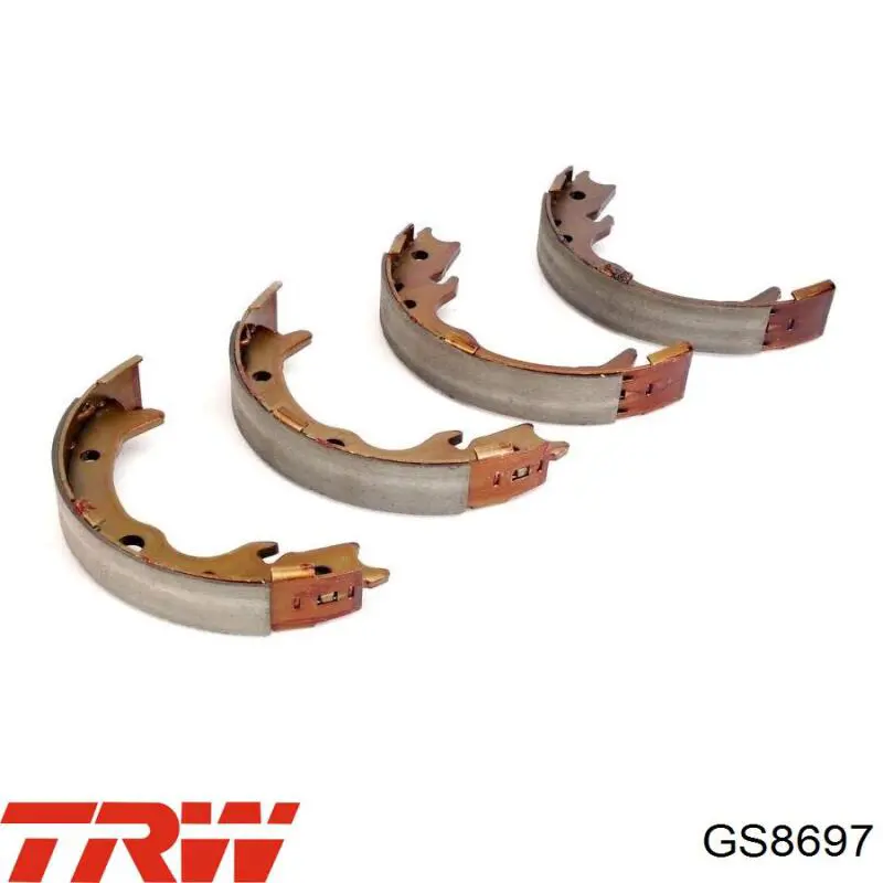 Колодки ручника GS8697 TRW
