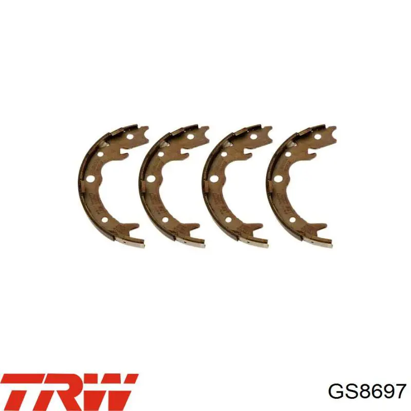 Колодки ручника QX0919 Q-top