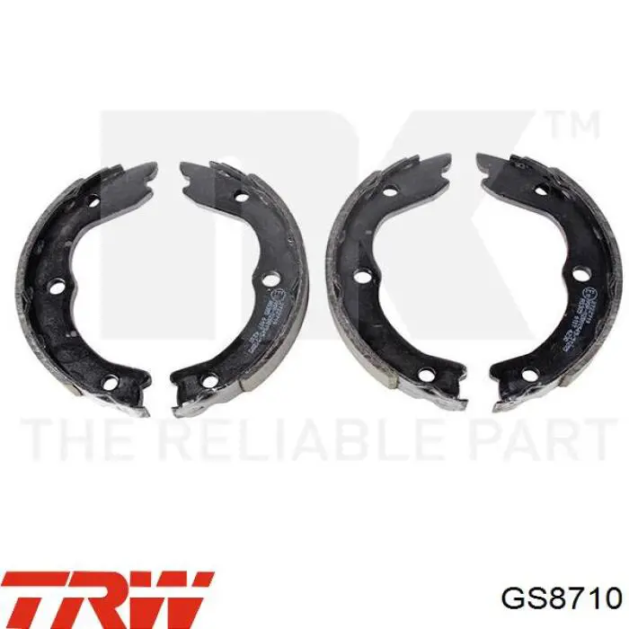 Колодки стоянкового гальма TRW GS8710