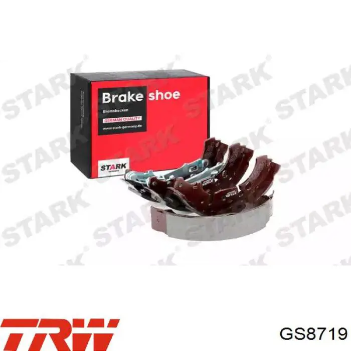 Колодки гальмові задні, барабанні TRW GS8719 ціна, від 26.11 USD