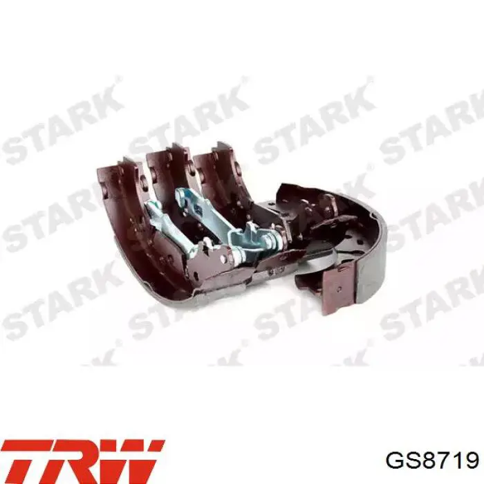 Купити GS8719 TRW Колодки гальмові задні, барабанні