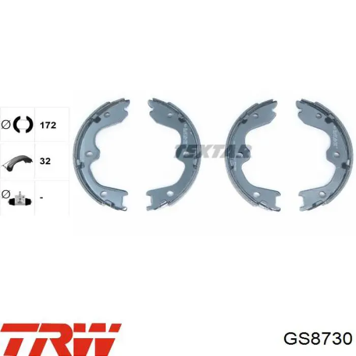 Колодки ручника / стоянкового гальма Nissan/Infiniti 44000EG06A ціна, від 29.50 USD